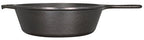Pre-Seasoned Cast Iron Deep Skillet, 3 Quart - view 2