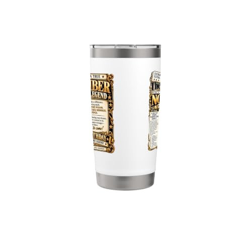November Birthday King Born November Front Page Newspaper Stainless Steel Insulated Tumbler - view 4