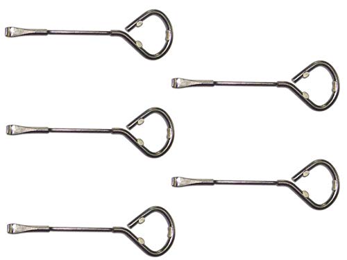 5 Pack Multi Use Can Opener, Bottle Opener, Steel Can Tool - view 3