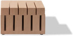 Made In Cookware - 9 Piece Knife Organizer - Italian Beechwood - Crafted in Italy