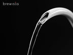 Brewista X Series Electric Gooseneck Kettle, Stainless Steel Water Boiler, Precise Digital Temperature Control, Fast Boiling, Keep Warm, Auto Shut-Off for Pour-Over Coffee & Tea, Home, 0.8L, Black