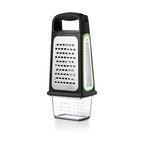 Good Grips Etched Box Grater with Removable Zester