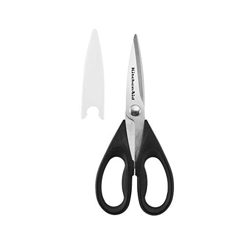 Classic Multifunction Can Opener/Bottle Opener, 8.34-Inch, Black & All Purpose Shears with Protective Sheath, One Size, Black - view 5