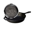 Cast Iron Buffalo Nickel Skillet, 10.25 Inches