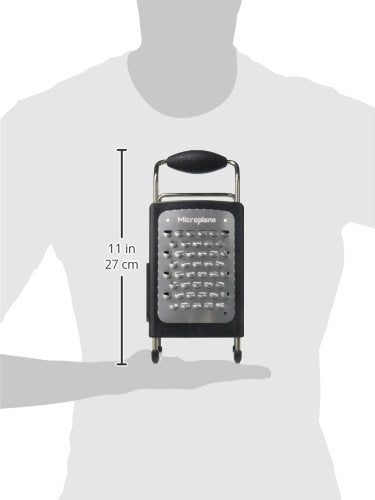 Four Sided Stainless Steel Ultra-Sharp Multi-Purpose Box Grater - Slicer, Fine, Ribbon, and Extra Coarse Blade Styles - view 3