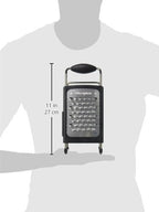 Four Sided Stainless Steel Ultra-Sharp Multi-Purpose Box Grater - Slicer, Fine, Ribbon, and Extra Coarse Blade Styles - view 3