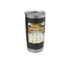 September Birthday King Born September Front Page Newspaper Stainless Steel Insulated Tumbler