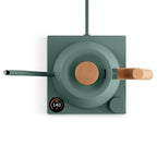 Stagg EKG Pro Electric Gooseneck Kettle - Pour-Over Coffee and Tea, Quick Heating, Precise Temperature Control, Scheduling, Built-in Brew Timer, Smoke Green with Maple Wood Handle, 0.9 Liter - view 2