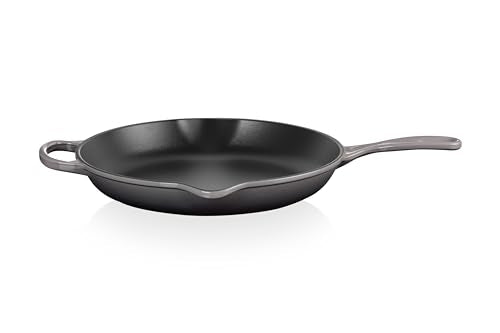 Enameled Cast Iron Signature Round Skillet, 11.75", Oyster - view 2
