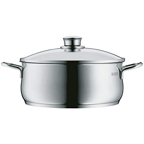 Pot Set 5-Piece Diadem Plus Pouring Rim Glass Lid Cromargan Stainless Steel Polished Suitable for Induction Hobs Dishwasher-Safe - view 6