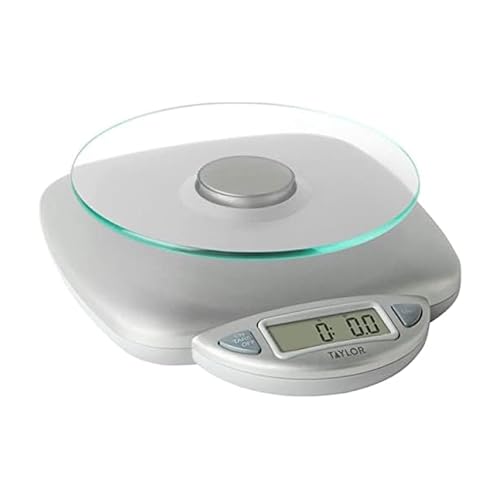 Professional Electronic Glass Kitchen and Food Scale, 11-Pound, SILVER - 5083276