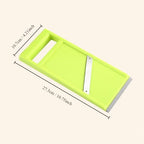 Plastic Vegetable Chip Maker with Stainless Steel Blades,Durable Yellow Vegetable Chopper,Easy to Clean,Multipurpose Potato Chip Slicer for Kitchen Cooking - view 6