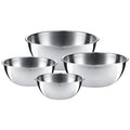 645709990 Gourmet Bowl Set for Kitchen 4-Piece, Cromargan Stainless Steel, Multifunctional, Mixing Bowl, Serving Bowl, Stackable