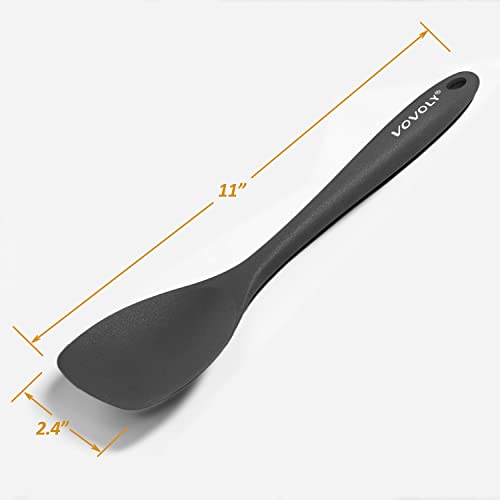 Silicone Spatula Spoon Set, 11 IN, Assorted, Spoonula Heat Resistant - view 6