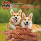 Chicken Dog Chew Twist Sticks, Puffed Human Grade Chicken Dog Treat Sticks, Rawhide Alternative, Easy to Digest 10pcs/Pack
