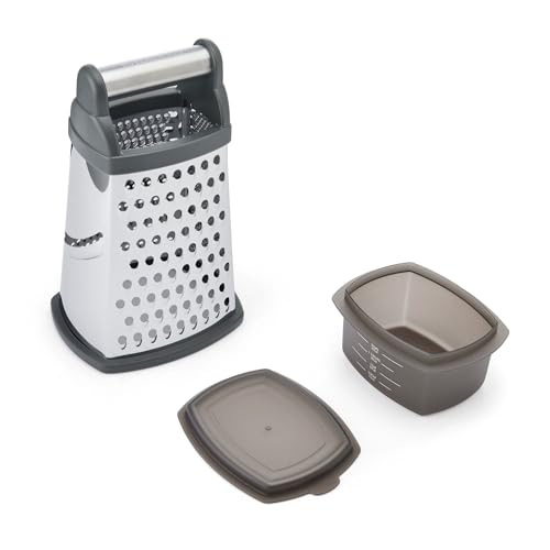 Gourmet Box Grater, Charcoal Gray, 10 Inch - view 2