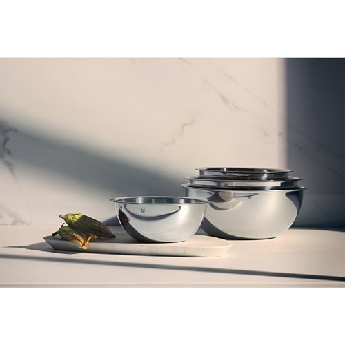 645709990 Gourmet Bowl Set for Kitchen 4-Piece, Cromargan Stainless Steel, Multifunctional, Mixing Bowl, Serving Bowl, Stackable - view 2