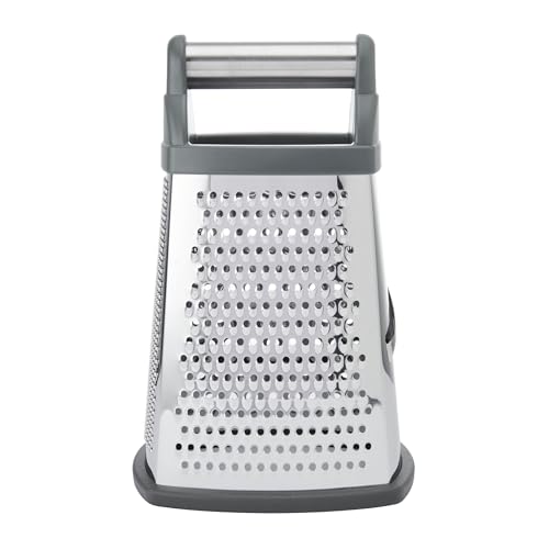 Gourmet Box Grater, Charcoal Gray, 10 Inch - view 3