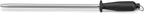Premium Diamond Finished Black Carbon Steel Knife Sharpening Rod, 12 Inch