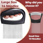 Extra-Large Onion Holder for Slicing, 304 Stainless Steel - view 4