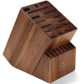 Knife Block without Knives, 25 Slots Large Knife Holder