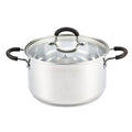 5 Quart Stainless Steel Small Stock Pot with Lid