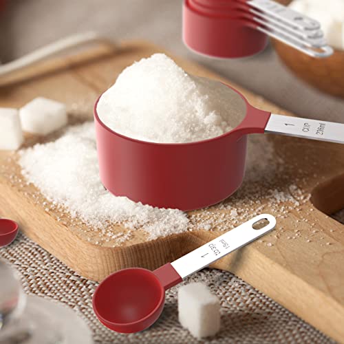 Measuring Cups & Spoons Set, Stackable Cups and Spoons - view 6