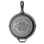 Pre-Seasoned Cast Iron Skillet, Smokey Bear, 10.25 Inches