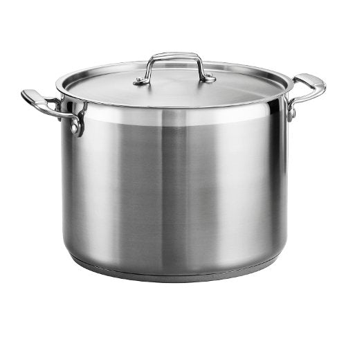 Gourmet Stainless Steel 16-Quart Stock Pot with Lid