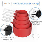 Measuring Cups & Spoons Set, Stackable Cups and Spoons - view 4