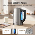 1.7L
Electric
Tea
Kettle,
6
Precise
Temperature - view 4