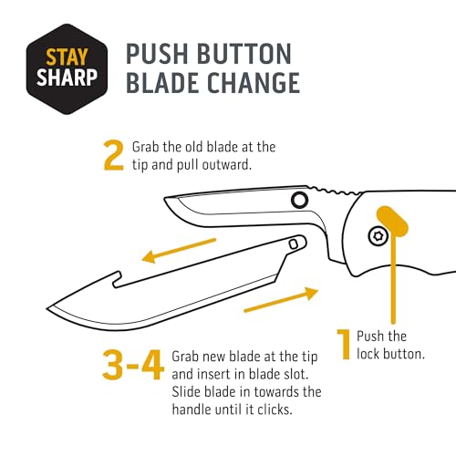 3.5" RazorSafe Replacement 5.0" Boning/Fillet Knife Blades - 6 Pieces plus Blade Storage Box - view 2