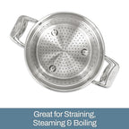 Simply Strain 16 Qt. Multipot with Strainer Insert & Lid - view 4