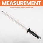 Knife Sharpener Rod 12 Inch Honing Rod for Sharpening - view 2
