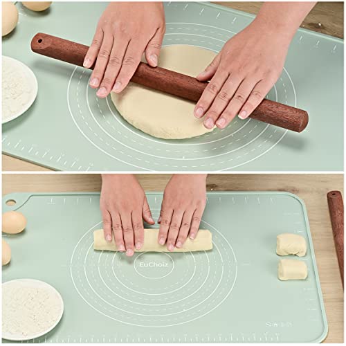 Silicone Pastry Non Stick Baking Mat 24"*16" Dough Rolling Edge Heightening - view 6