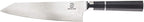 Mercer Culinary Premium Grade Super Steel, 8-Inch Chef's Knife, Ebony Wood Handle