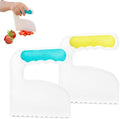 TOVLA JR. Toddler Chopper & Cutting Set | Montessori Safe Kitchen Knives for Kids | Promote Kitchen Safety & Confidence | Encourage Picky Eaters