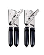 Deluxe Can Opener with Black Grips (Set of 2)