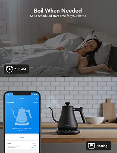 Smart Electric Kettle, WiFi Variable Temperature Gooseneck Tea Kettle - view 6