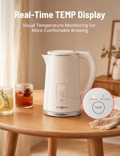 Electric Kettle with Temperature Control, 1.7L Electric Tea Kettle - view 2