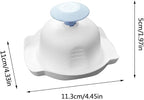 Blue Food Safety Holder for Mandolin Slicer,Peelers and Slicers,Finger Anti-Cut Protectors for Vegetable Grater, Food Slicer Cutter Finger Guard for Mandoline Slicer Grater Kitchen Utensils