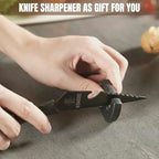 Kitchen Scissors All Purpose, Extra Sharp Kitchen Shears with Knife Sharpener & Sheath, Solid & Durable Stainless Steel Scissors with ANTI-RUST Black Titanium Plated, Dishwasher Safe – Green - view 5