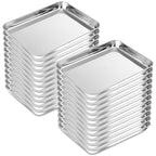 24 Pcs Metal Baking Sheet Pans for Oven, 10 x 8 x 1 Inch