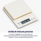 KD-320 Digital Kitchen Scale 3kg-Cream - view 4