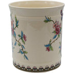 Utensil Crocks Extra Large Kitchen Utensil Holder for Countertop Ceramic Cooking Utensils Butterfly Ice Crack - view 2