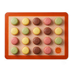 Mrs. Anderson’s Baking Macaron Mat, Oven Safe Silicone Reusable Baking Mat - view 4