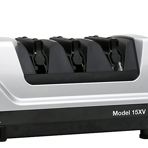 WÜSTHOF Classic IKON 8-Inch Chef's Knife, Black & Chef'sChoice 15XV EdgeSelect Professional Electric Knife Sharpener with 100-Percent Diamond Abrasives and Precision Angle Guides - view 7