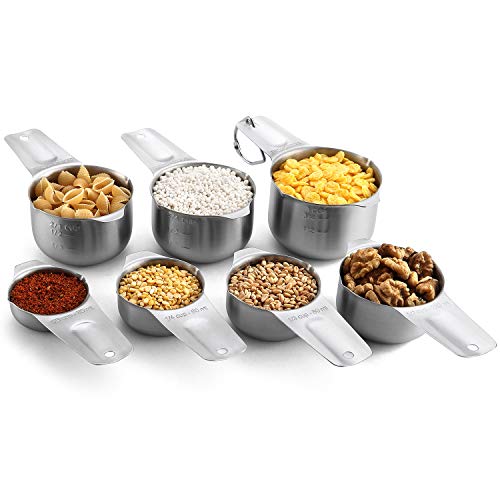 Stainless Steel Measuring Cups and Spoons Set of 20 w/Leveler - view 5