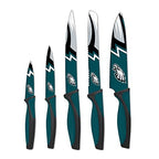 The Sports Vault NFL Philadelphia Eagles 5-Piece Kitchen Knife Set