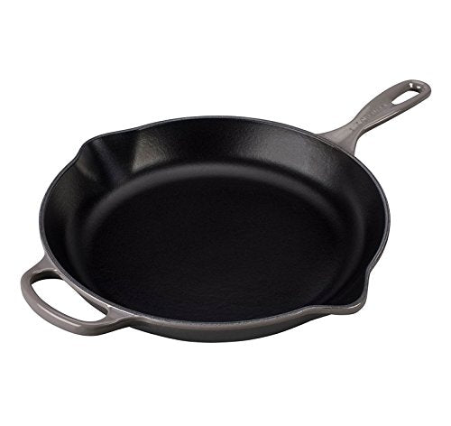 Enameled Cast Iron Signature Round Skillet, 11.75", Oyster - view 6